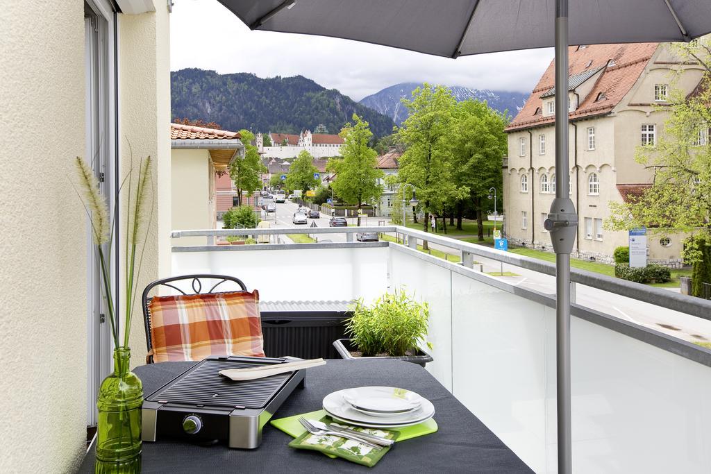 Ferienwohnung Schlossblick - City Füssen Exterior foto