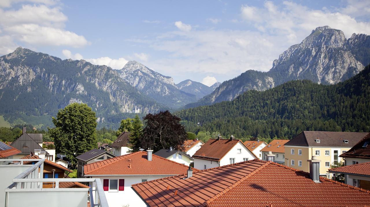 Ferienwohnung Schlossblick - City Füssen Exterior foto