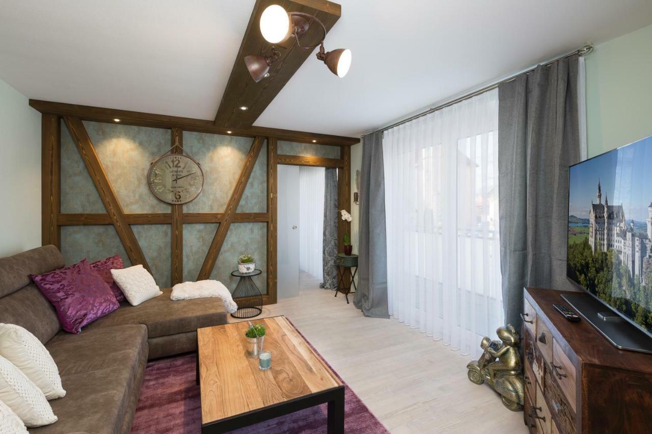 Ferienwohnung Schlossblick - City Füssen Exterior foto